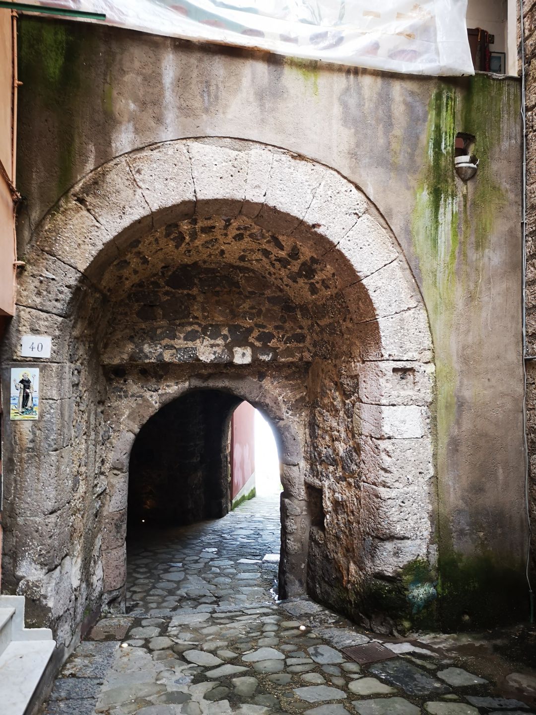 Porta Marina. Foto del lato verso terra (Perrella)