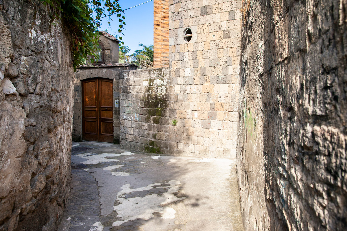 Via Sopra le Mura oggi