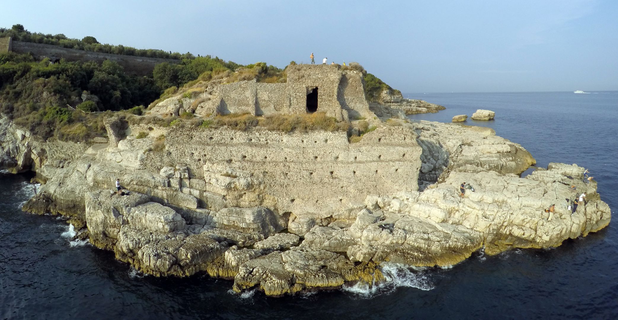 Villa del Capo di Sorrento vista da mare (Archivio Sabap)